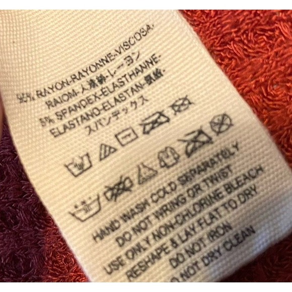 Free People Women's Pink‎ Long Sleeve Blouse Size M - Picture 12 of 12